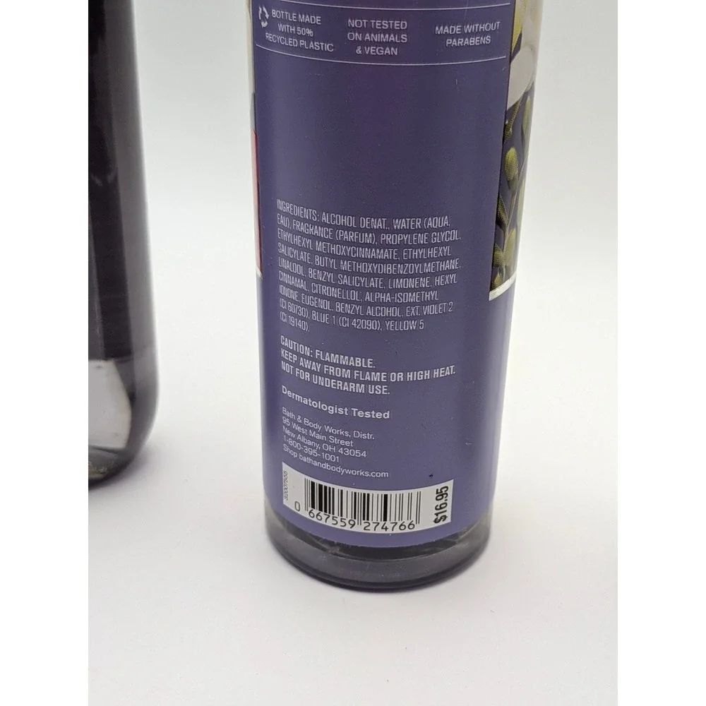 Bath & Body Works Freesia 3 Piece Set Body Mist Fragrance Spray Lotion Body Wash